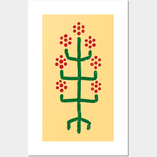 Plant Illustration - Medieval Style Posters and Art